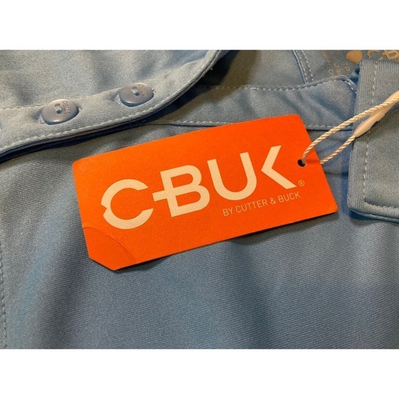 Cutter & Buck C-BUK Women’s Spree Polo LBK00012 Atlas Blue Size XS NWT - Picture 4 of 10